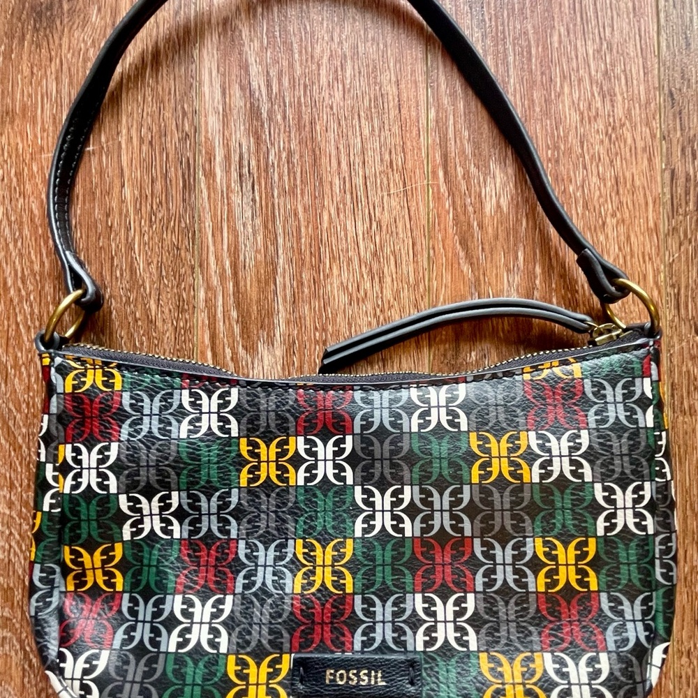 FOSSIL Ladies Multicolour Shoulder Bag - Picture 2 of 6